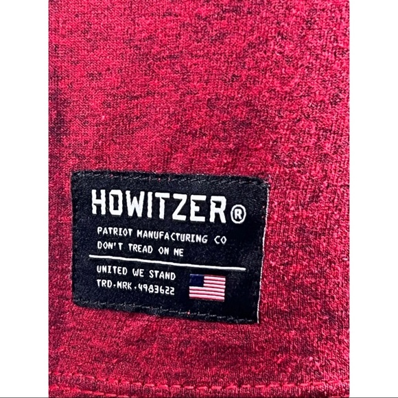 Howitzer Style Men's T-Shirt Fire Crest Military Grunt MFG - Picture 8 of 11